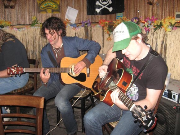 ASH and BRIAN continue with some wicked guitar playing.