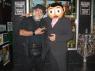 FRANK WOOD (NY promoter) and FRANK SIDEBOTTOM (U.K. TV and Radio Superstar).