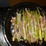 Prosciutto wrapped asparagras by Mr. WOOD