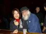 NAOKO with Mr. WOOD at the bar.