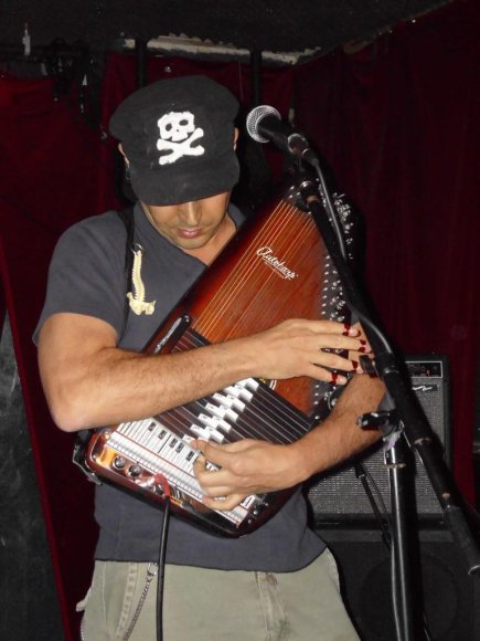 TONY and his Autoharp.