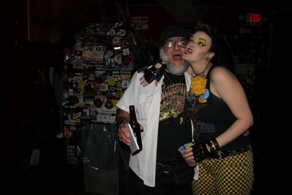 Mr. WOOD and LINDSAY LOWE (SOUXIE & THE BANSHEES)