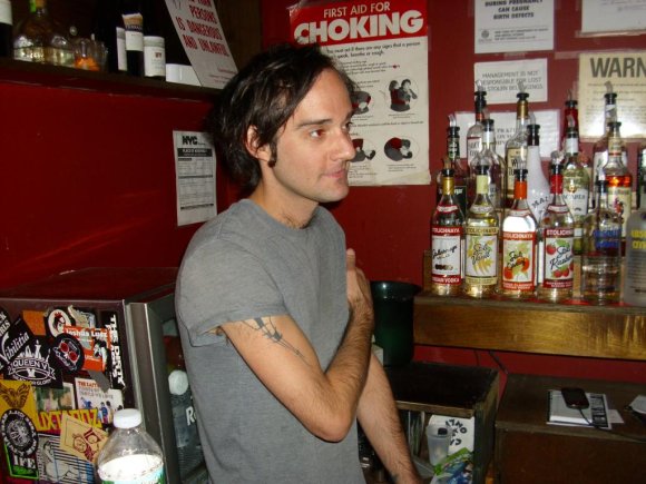 Bartender MIKE ALLIN