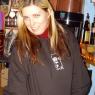 Bartender LANI FORD  (STARK, TANIA & THE REVOLUTIONARIES) sporting her new WODDIE HOODIE!