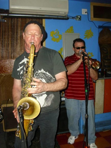 DANNY RAY with Mr. RATTLES on the trumpet.