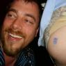 WOLFHAVEN's JASON found a FRANK WOOD tattoo on a Drag Queen's Butt!