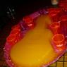 BASS GUITAR shaped JELLO SHOT (It was 2 feet long!)