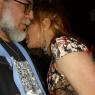 CYNDI DAWSON (THE CYNZ) whispering sweet nothings in Mr. WOOD's ear!