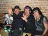 CYNDI, SCHEBO, JOFF and PUMA PURL hanging out after the show!