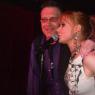 JOEY KELLY (BUDDY LOVE) joins CYNDI in singing 'HAPPY BIRTHDAY!"