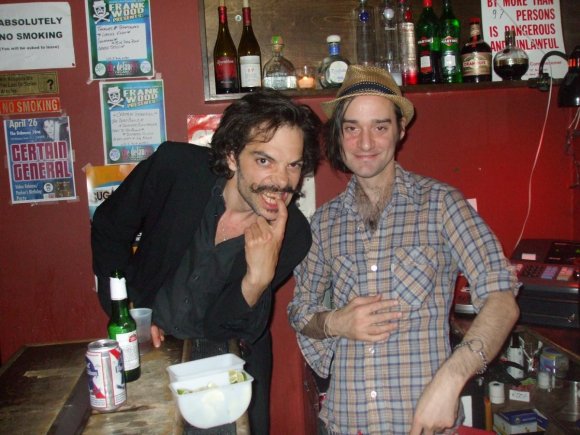 BENJAMIN and Bartender MIKEY