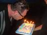 JOEY blowing out the candles on his Birthday Cake!