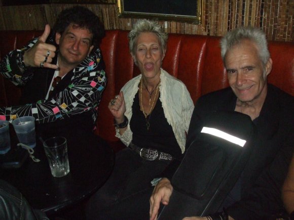 UNSTEADY FREDDIE, JANIS and KEVIN enjoying the TARANTINOS NYC!