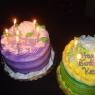 The BIRTHDAY CAKES!