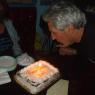 DON blowing out his candle!