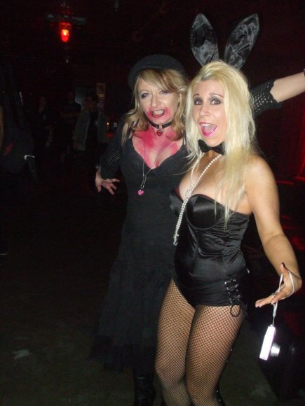 A Zombie and a Playboy Bunny!