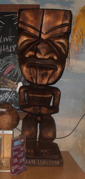 There is a New TIKI GOD at OTTO's!