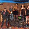 FRANK WOOD & HIS NYC ALL-STARS BAND/KEVIN, FRANK, T.J., CYD, SARAH, JEANNE (hidden), LAUREN, KENN and DANNY RAY