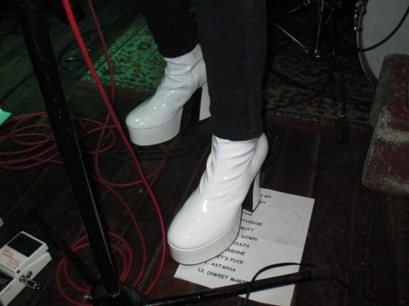 DANNY's shoes and a set list!