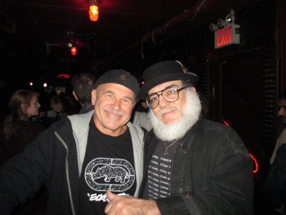 PEPPY CASTRO (THE BLUES MAGOOS) and Mr. WOOD