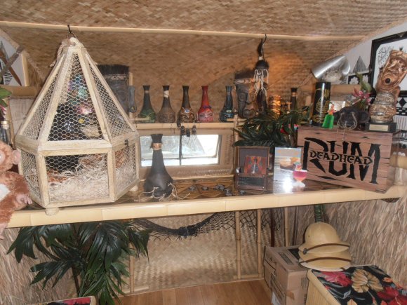 Inside the DEADHEAD RUM Camper!