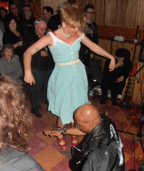 EMMA and RAVEN tearing up a rug!