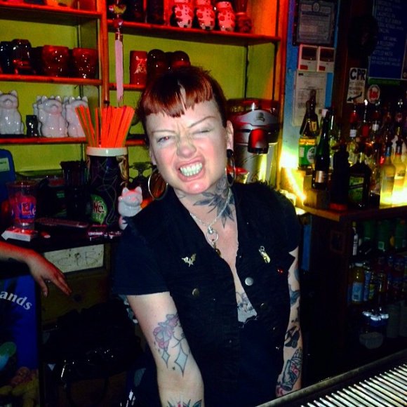 Our Bartender, the 'TANTALIZING" TRACY HARTMAN!