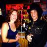 SHAUNA WESTGATE and GASS WILD (LOVE PIRATES, PRETENDERS and...) hanging at the bar!