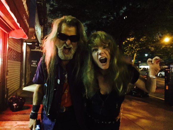 RICK ECKERLE (RICK & THE REFORMERS and...) and DEANNA M. LEHMAN are FIERCE with all that Hair!