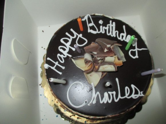 CHARLES' cake!