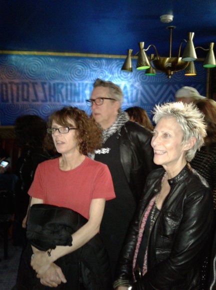 EMMA CHANNING, DONALD SZTABNIK and JANIS SHAW enjoying the show!