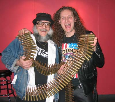 Mr. WOOD with ARMAND of PRETTY SUICIDE