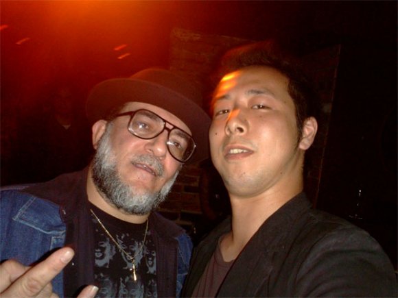 Frank Wood and Takahiro Kikuchi at Fontana's, May 2006