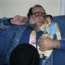 Mr. WOOD with TINY ELVIS at ODETTE's Party - Dec 2007