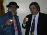 Mr. WOOD and CRAZY GLENN WERNIG (NY WASTE) at ODETTE's party DEC-2007