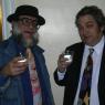 Mr. WOOD and CRAZY GLENN WERNIG (NY WASTE) at ODETTE's party DEC-2007