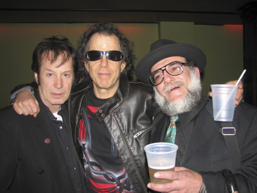 SESU TRAMP, MARTY and Mr. WOOD at HILLY KRISTAL's MEMORIAL at BOWERY BALLROOM on 10/15/07