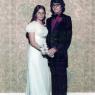 JUNIOR PROM 1972, SHARON and FRANK