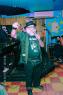 I AM NOT A LEPRECHAUN!  The lighting is off!   Everything I'm wearing is black!